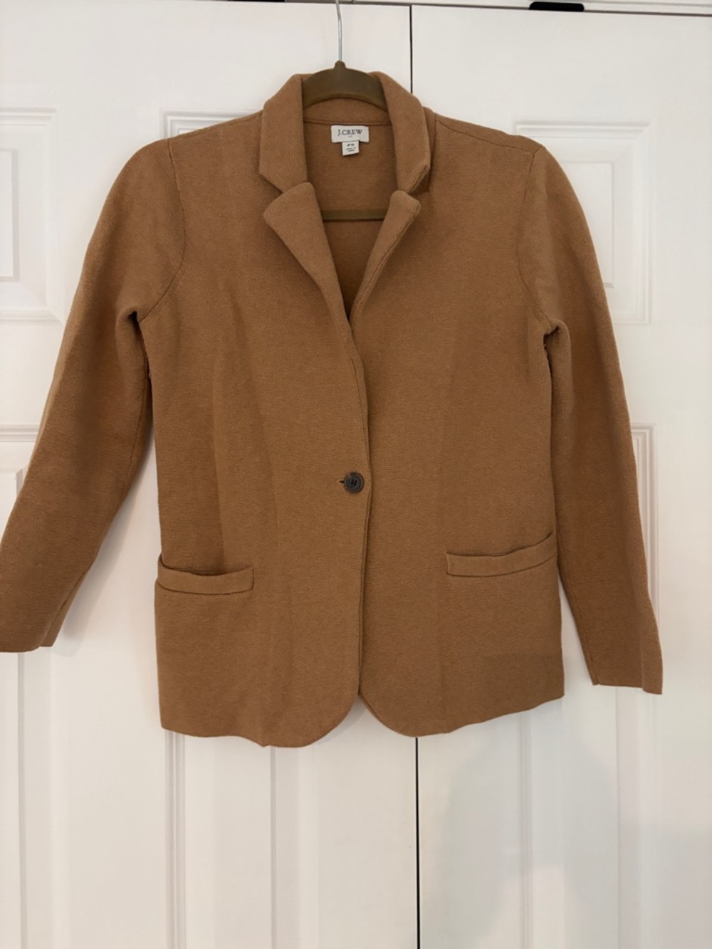 J. Crew 100% Cotton Sweater Blazer